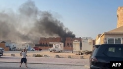 Дим над Дохою після ізраїльського удару, 9 вересня 2025 року