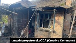 Наслідки російського удару в Нікополі, архівне фото