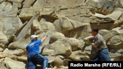 Нохчийчоь -- ХIимой-Юьртана гергарчу ломан тархаца дохку горга тIулгаш динозавран хIоаш хиларх тешна ю экспедици, 09Оха2012.