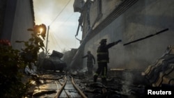 The residents of Kherson have had to deal with regular Russian shelling since the city was liberated last year. (file photo)