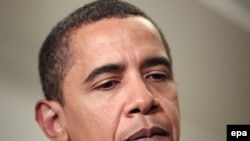 باراک اوباما رئیس جمهوری آمریکا.
