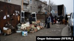 Уличная торговля в городе Байконкур. Иллюстративное фото.