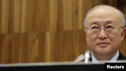 یوکیو آمانو، مدیرکل آژانس بین المللی انرژی اتمی در گزارش های خود درباره برنامه هسته ای ایران زبان تندتری را به کار گرفته است.