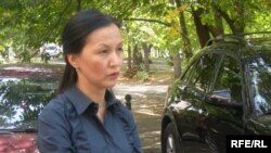 Армангуль Капашева, президент общественного фонда «Тагдыр». Алматы, 15 сентября 2009 года. 
