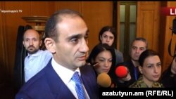 Председатель Комитета государственных доходов Армении Вардан Арутюнян, Ереван, 31 октября 2017 г. 