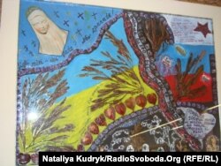 Картина Ольги Романишин, присвячена Небесній сотні