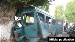 Авария в Иссык-Кульской области, в которой погибли 16 человек. 23 июля 2013 года