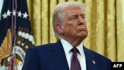 Прэзыдэнт ЗША Дональд Трамп. Вашынгтон, 13 лютага 2025