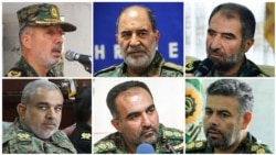 فرماندهان یگان‌های ویژه (از چپ به راست بالا): غلامرضا اشرفی، حسن کرمی، حبیب‌الله جان‌نثاری- (از چپ به راست پایین) سعید مطهری‌زاده، رضا موسیوند و علی عظیمی