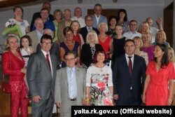 Визит группы туристов из Баден-Бадена в Ялту, 15 сентября 2016 год