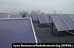 252 солнечных коллектора – составляющая гелиосистемы