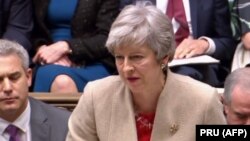 Վարչապետ Թերեզա Մեյը բրիտանական խորհրդարանում, արխիվ