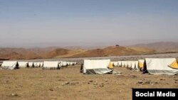 Тажикстан. Хорог. Ооган качкындары үчүн даярдалган лагерь. 21-июль, 2021-жыл. 