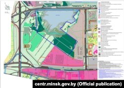 Апорны плян (як выглядае тэрыторыя цяпер)