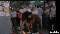 14 июля 2010 года. Акции националистов, поминавших своего погибшего товарища, правоохранительные органы не мешали.