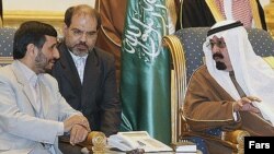 پادشاه عربستان و رییس جمهوری ایران روز چهارم مارس با هم دیدار کرده بودند.