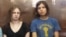 Участницы группы Pussy Riot Мария Алехина и Надежда Толоконникова