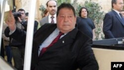 بنيامين بن اليعزر، وزير امور زير بنايی اسرائيل. (عکس:AFP)