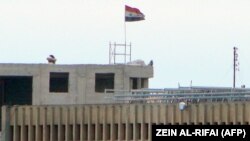 نمای بیرونی زندان مرکزی حلب