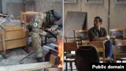 На зйомках використовували «реквізит» з сусідніх залів «Ізоляції»