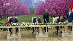 Жапаров, Рахмон, Мирзиёев Кожент декларациясына кол коюшту 