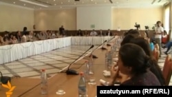 Armenia - Lawyers meet in Yerevan after going on strike in protest against the Court of Cassation, 10Jun2013.