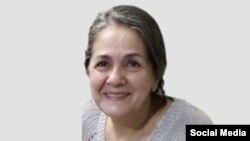 ناهید تقوی، شهروند ایرانی-آلمانی که از ۲۵ مهرماه در بازداشت نیروهای امنیتی جمهوری است.