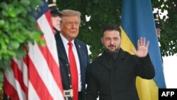 Дональд Трамп и Владимир Зеленский