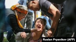 Затримання опозиційної активістки, Алмати, Казахстан, 10 червня 2019 року