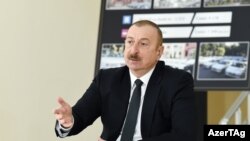 Президент Азербайджана Ильхам Алиев,