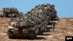 Ізраїльські танки на кордоні із сектором Гази, 16 вересня 2025 року