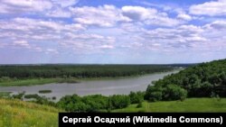 Северский Донец. Вид от села Соломино Белгородской области