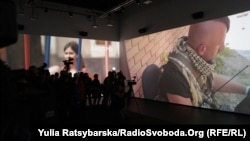 Мультимедійна зала в музеї АТО