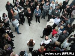 Страйк у гомельскім гандлёвым цэнтры