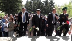 Հաղթանակի 80-ամյակի միջոցառումը Գյումրիում՝ ռուսական ռազմաբազայի հետ համատեղ