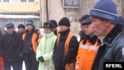 Москвада иштеп жүргөн кыргыз мигранттары.