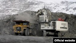 Кумтөр алтын кени.