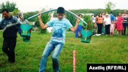 Төмән шәһәр көнендә татарлар Сабантуйга җыелды