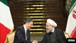 حسن روحانی ابراز امیدواری کرده که ایتالیا بار دیگر به عنوان بزرگ‌ترین شریك تجاری ایران در اتحادیه اروپا بدل شود.