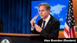 U.S. Secretary of State Antony Blinken will also deliver remarks at the meeting on evacuation efforts in Afghanistan over the past two weeks. (file photo)