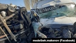 ДТП в Ошской области. Ноябрь 2021 года. 