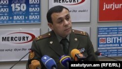 Начальник Военно-медицинского управления Вооруженных сил РА, полковник Камавор Хачатрян, Ераван, 25 января 2017 г.