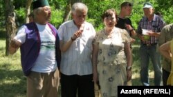 Акъяр (Севастополь) Сабантуе, уртада Җәмил Хисаметдинов, 17 июнь 2012