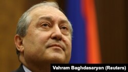 Президент Армении Армен Саркисян (архив)