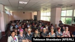 Участники встречи в селе Арашан. 20 июля 2018 года