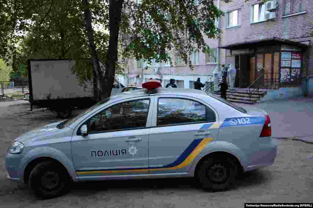 На місце події прибула також поліція