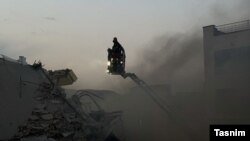 Кӯчаҳои Теҳрон баъди ҳамлаҳои Исроил