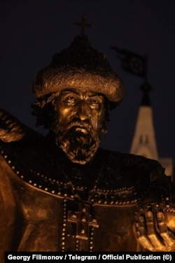 Памятник Ивану Грозному в Вологде, фото из официального телеграм-канала губернатора Вологодской области Гергия Филимонова