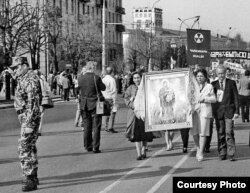 Чарнобыльскі шлях. Менск. 25 красавіка 1998.