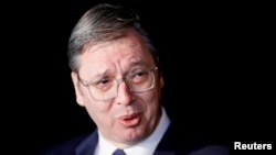 Serbian President Aleksandar Vucic (file photo)